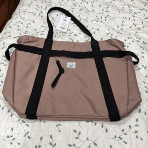 Herschel Supply Company Maeve and Black Tote Bag NWT